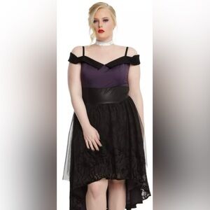 Hot topic Disney Ursula-inspired dress size 12